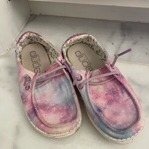Hey Dude Shoes Girls Rainbow Tiedye